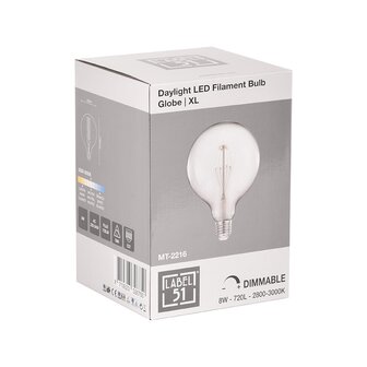 LABEL51 Lichtbronnen Kooldraadlamp - Helder glas - - Bol XL