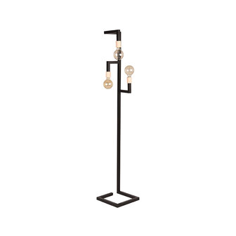 LABEL51 Vloerlampen Loco - Zwart - Metaal - SALE