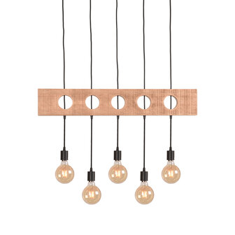 LABEL51 Hanglampen Timber - Zwart - Metaal - SALE