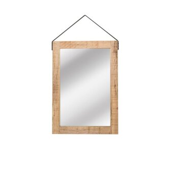 LABEL51 Spiegels Spiegel - Naturel - Mangohout - 60x85 cm