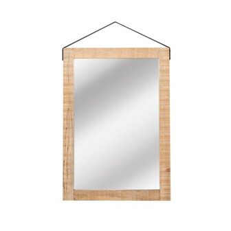 LABEL51 Spiegels Spiegel - Naturel - Mangohout - 70x100 cm