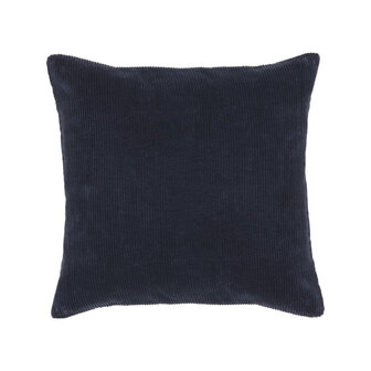 LABEL51 Sierkussens Rib - Navy - Katoen - 45x45 cm