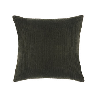 LABEL51 Sierkussens Rib - Army - Katoen - 45x45 cm