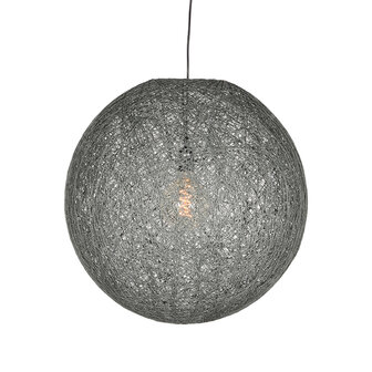 LABEL51 Hanglampen Twist - Grijs - Vlas - XL