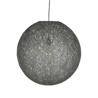LABEL51 Hanglampen Twist - Grijs - Vlas - XL