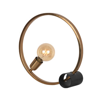 LABEL51 Tafellampen Ring - Antiek Goud - Metaal - One Size