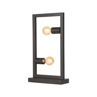LABEL51 Tafellampen Quadrato - Zwart - Metaal - One Size