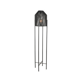 LABEL51 Vloerlampen Ibiza - Zwart - Jute - 1-Lichts