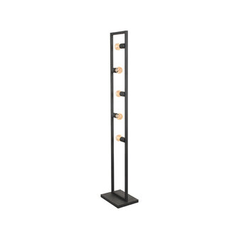 LABEL51 Vloerlampen Quadrato - Zwart - Metaal - One Size
