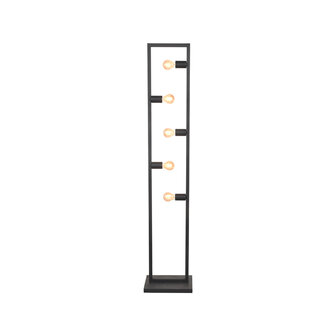 LABEL51 Vloerlampen Quadrato - Zwart - Metaal - One Size