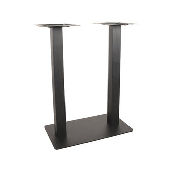 LABEL51 Bartafels Tafelpoot Dubbel - Zwart - - Dubbel - 92 cm