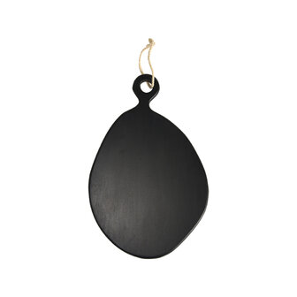 LABEL51 Woondecoratie Serveerplank - Zwart - Mangohout - One Size