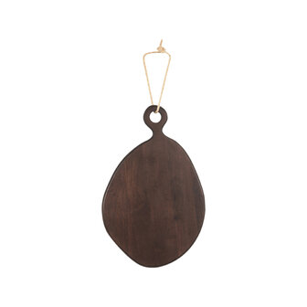 LABEL51 Woondecoratie Serveerplank - Espresso - Mangohout - One Size