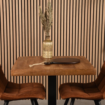 LABEL51 Woondecoratie Serveerplank - Espresso - Mangohout - One Size