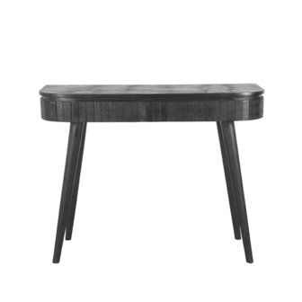 LABEL51 Bureau's Nils - Zwart - Mangohout - 100 cm