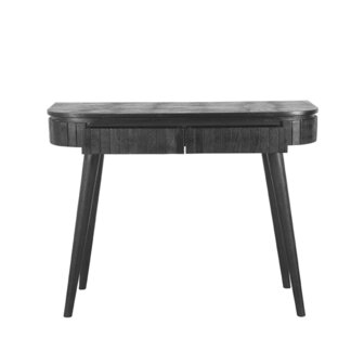 LABEL51 Bureau's Nils - Zwart - Mangohout - 100 cm