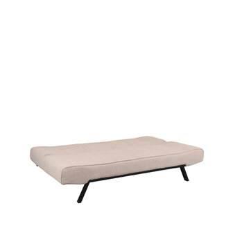 LABEL51 Slaapbanken King - Naturel - Boucle - King | Zwarte Poot