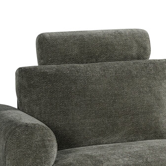 LABEL51 Sierkussens Milano - Hunter - Chenille - Hoofdsteun