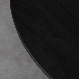 LABEL51 Salontafels Rosie - Zwart - Mangohout - 140 cm
