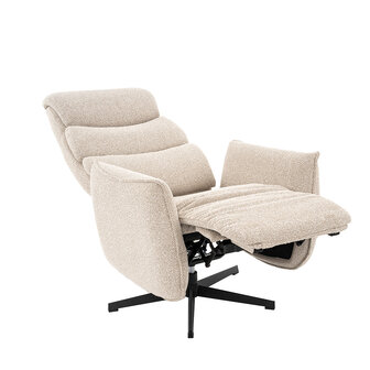 LABEL51 Fauteuils Goteborg - Naturel - Boucle - 2-Motorig
