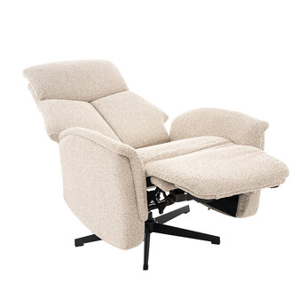 LABEL51 Fauteuils Aarhus - Naturel - Boucle - 2-Motorig