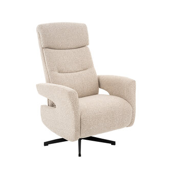 LABEL51 Fauteuils Tampere - Naturel - Boucle - 2-Motorig