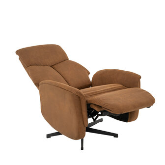 LABEL51 Fauteuils Helsinki - Beige - Kunstleder - Manueel Verstelbaar