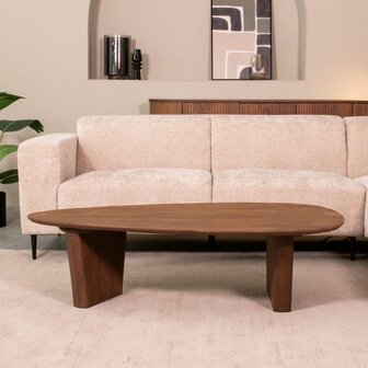 LABEL51 Salontafels Wow - Nature Smooth - Mangohout - 135 cm