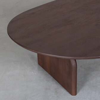 LABEL51 Salontafels Cooper - Espresso - Mangohout - 135 cm