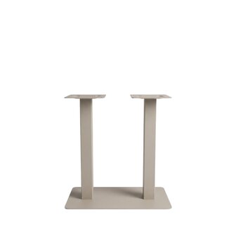LABEL51 Bartafels Tafelpoot Dubbel - Taupe - - Dubbel - 92 cm