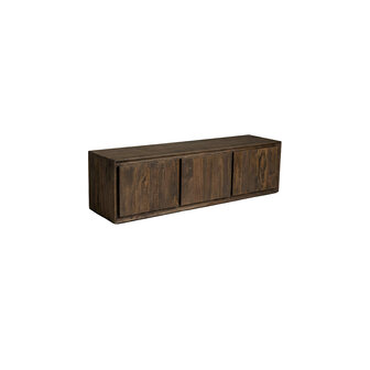 LABEL51 Tv-Meubels Nori - Espresso - Mangohout - 140 cm