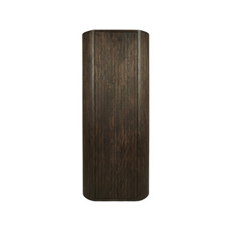 LABEL51 Bergkasten Miya - Espresso - Mangohout - 160 cm - Links