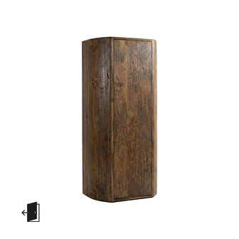 LABEL51 Bergkasten Saya - Espresso - Mangohout - 140 cm - Links