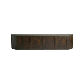 LABEL51 Tv-Meubels Saya - Espresso - Mangohout - 190 cm