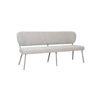 LABEL51 Eetkamerbanken Singapore - Naturel - Boucle - 160 cm