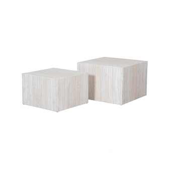 LABEL51 Salontafels Pure - - Travertin
