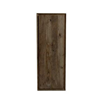 LABEL51 Bergkasten Nori - Espresso - Mangohout - 140 cm - Rechts