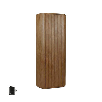 LABEL51 Bergkasten Miya - Natural - Mangohout - 160 cm - Rechts