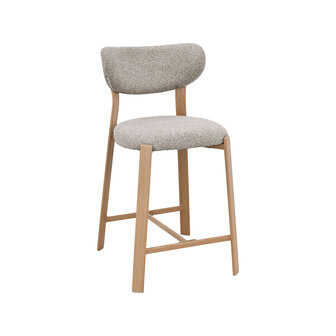 LABEL51 Barkrukken Mika - Beige - - Laag