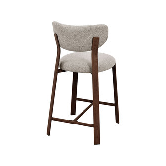 LABEL51 Barkrukken Mika - Beige - - Laag