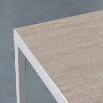 LABEL51 Sidetables Blush - Travertin - Hout