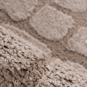 LABEL51 Vloerkleden Kyro - Beige - Polyester - 160x230 cm