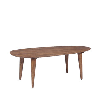 LABEL51 Eetkamertafels Fly - Nature Smooth - Mangohout - 200 cm - Organisch