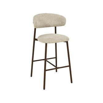 LABEL51 Barkrukken Kaito - Beige - Geweven - Laag