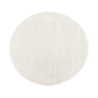 LABEL51 Vloerkleden Mila - Ivoor - Polyester - 200x200 cm - Rond