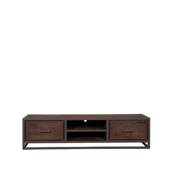 LABEL51 Tv-Meubels Peru - Brown Espresso - Mangohout - 160 cm
