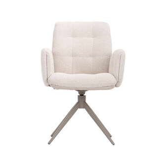 LABEL51 Eetkamerstoelen Unreal - Naturel - Geweven