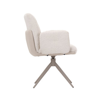 LABEL51 Eetkamerstoelen Unreal - Naturel - Geweven