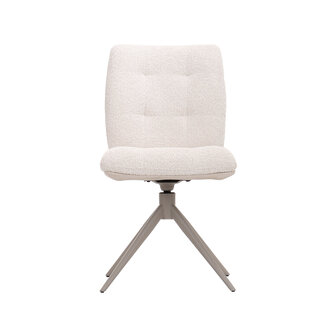 LABEL51 Eetkamerstoelen No Way - Naturel - Geweven