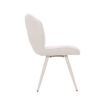 LABEL51 Eetkamerstoelen Whoa - Naturel - Geweven